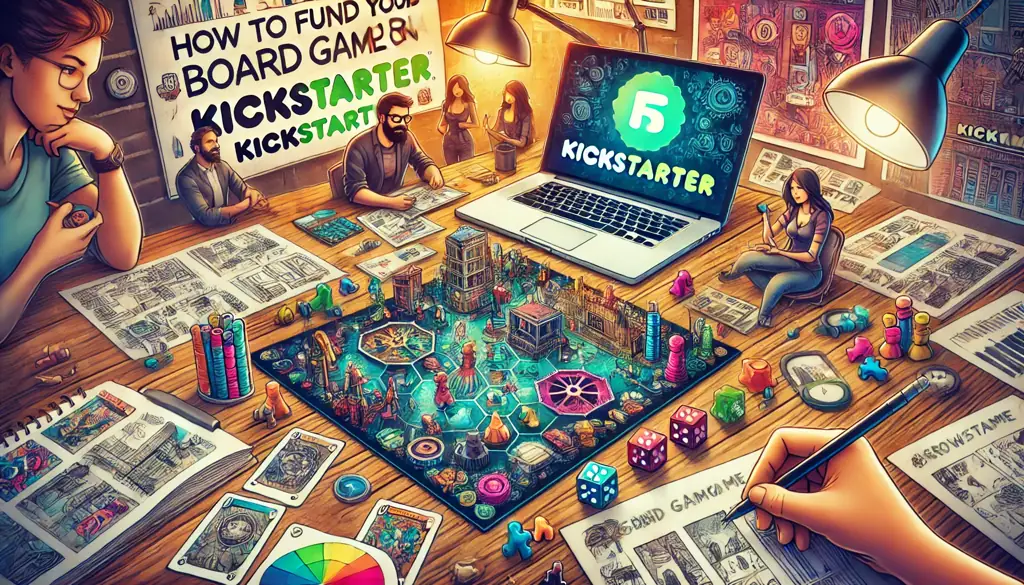 Cómo financiar tu juego de mesa en Kickstarter