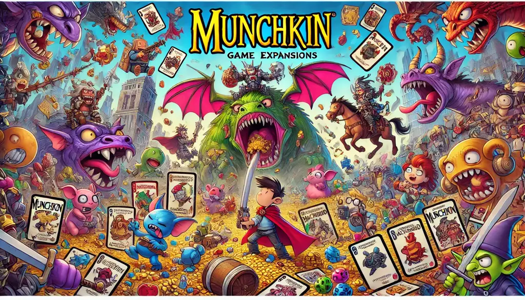 Las Mejores Expansiones del Juego Munchkin