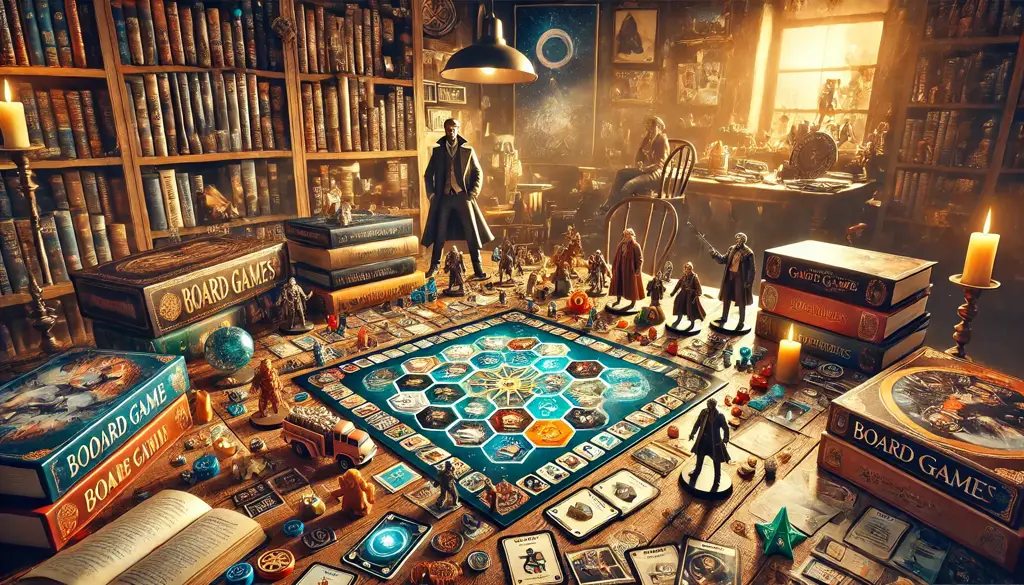 Juegos de mesa temáticos basados en libros, películas y series