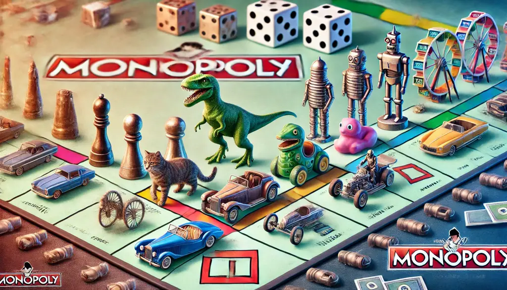 🌟 La evolución de las fichas de Monopoly