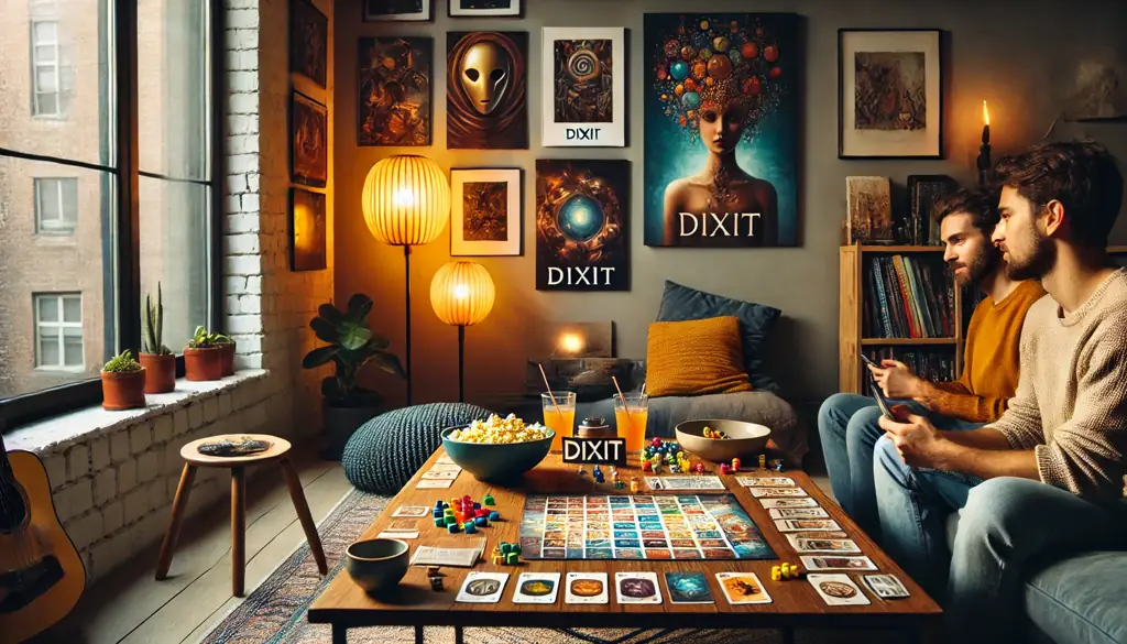 🎉 Organiza una noche de juegos con Dixit: magia, risas y mucha imaginación