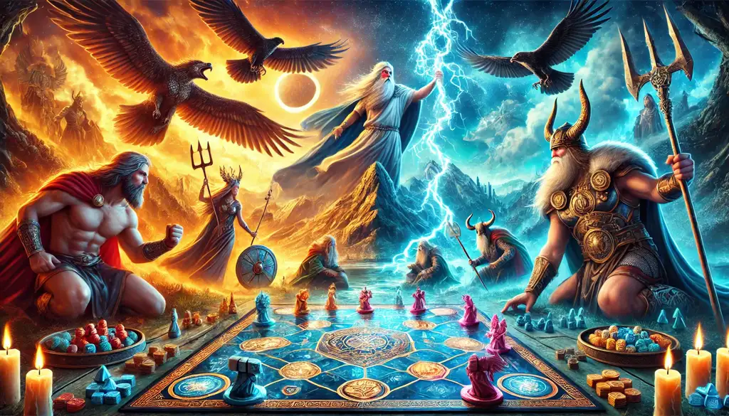 🎲 Juegos de Mesa y Mitología: Una Aventura Épica en tu Mesa