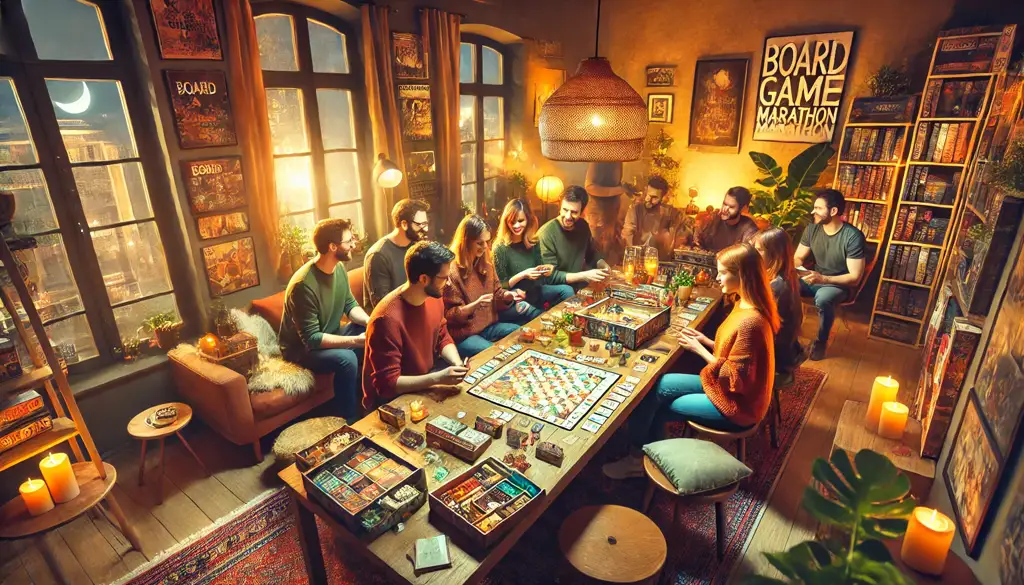 🧩 Organizando una maratón de juegos de mesa