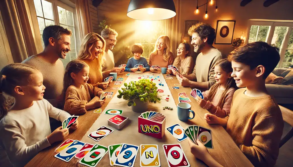 UNO en familia: el juego perfecto para unir generaciones 👨‍👩‍👧‍👦🎉
