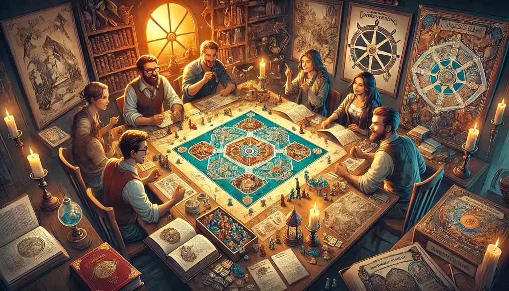 🧩 5 Juegos de mesa narrativos que evolucionan con el tiempo