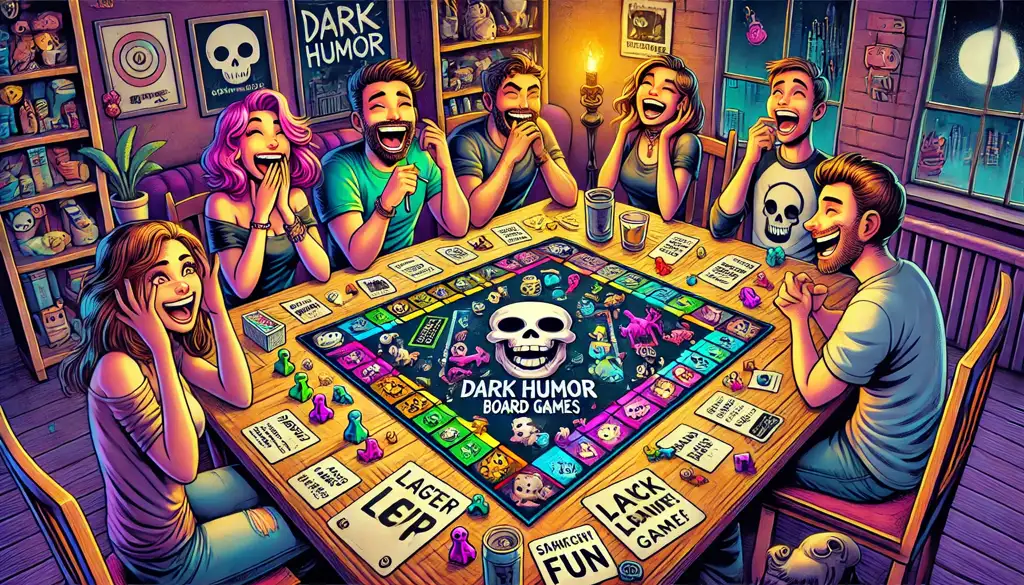 Los 10 Mejores Juegos de Mesa de Humor Negro que No Te Puedes Perder