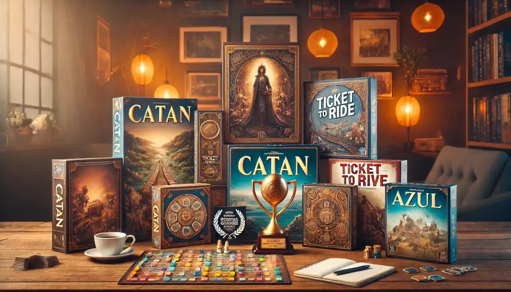 Los 10 juegos de mesa Más Premiados de la Historia