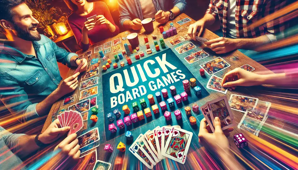 🏆 Los 7 Mejores Juegos de Mesa Rápidos para Diversión al Instante